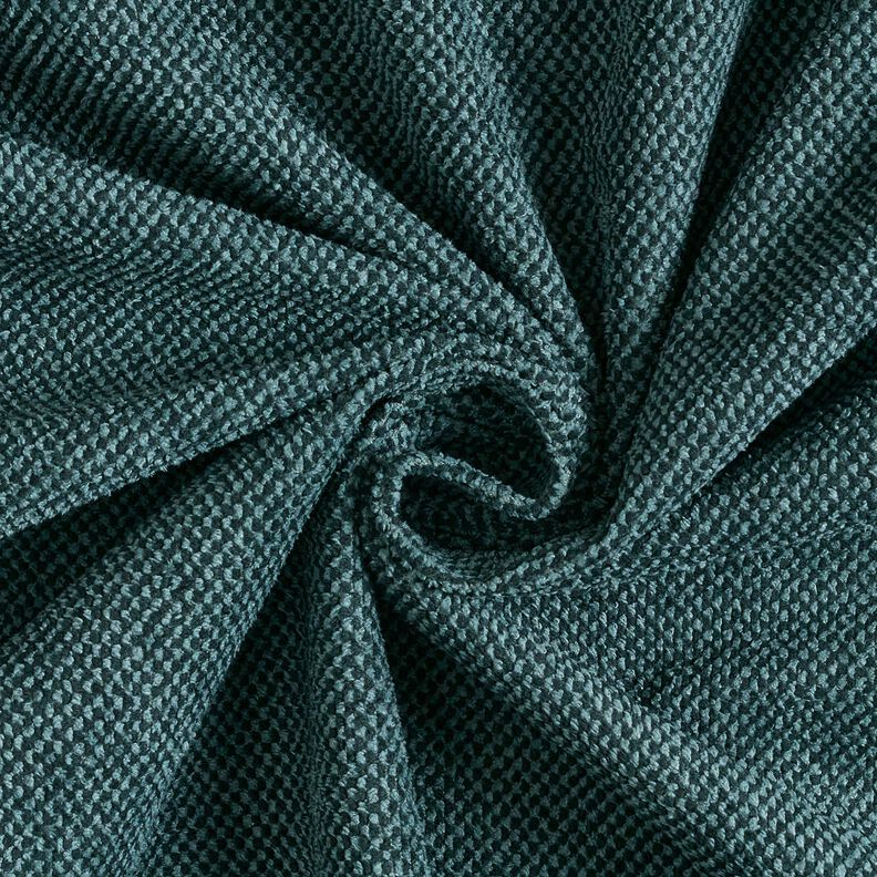 Polsterstoff Melange weich – blautanne,  image number 1