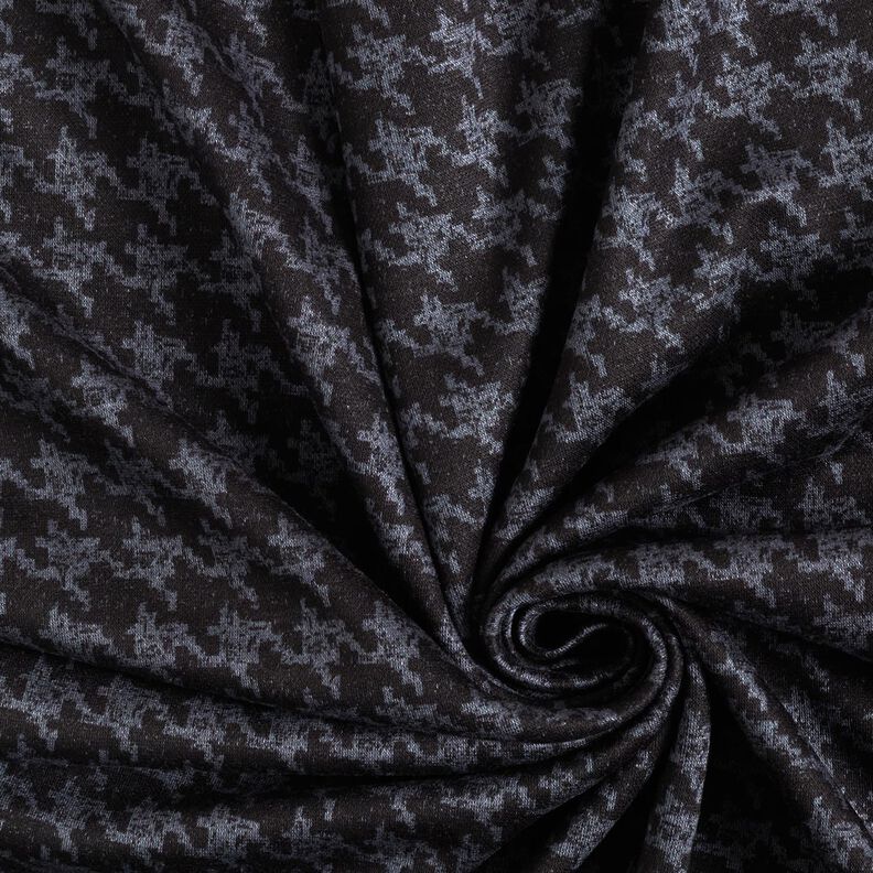 Viskosejersey – jeansblau/schwarz,  image number 3