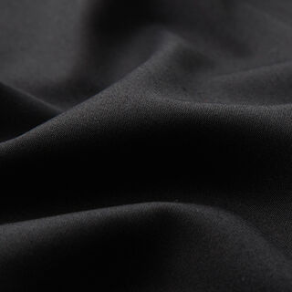 Baumwollsatin Stretch Uni – schwarz, 