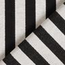 Dekostoff Jacquard breite Streifen – elfenbein/schwarz,  thumbnail number 4