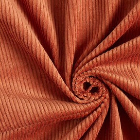 Breitcord vorgewaschen Uni – terracotta, 