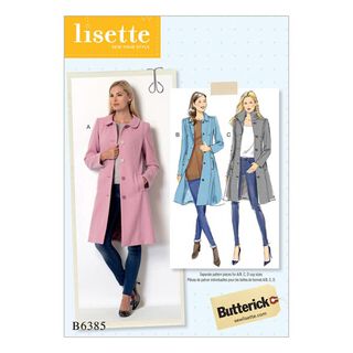 Mantel | Butterick 6385 | 40-48, 