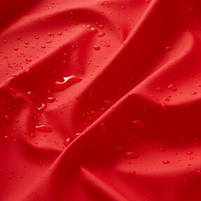 Regenjackenstoff Uni – feuerrot, 