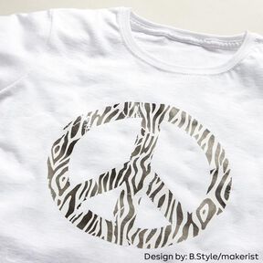 Flexfolie Design Din A4 – schwarz/weiss, 