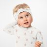 GOTS Baumwolljersey Hase mit Blume Digitaldruck – elfenbein,  thumbnail number 6