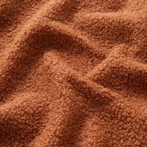 Polsterstoff Teddy weich – terracotta, 
