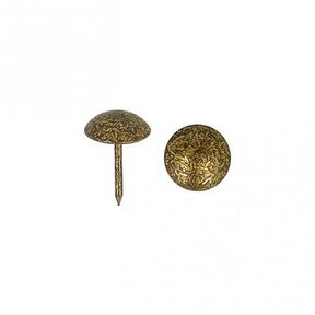 Polsternägel [ 17 mm | 50 Stk.] - altgold metallic, 