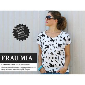 FRAU MIA lockere Raglanbluse | Studio Schnittreif | XS-XL, 