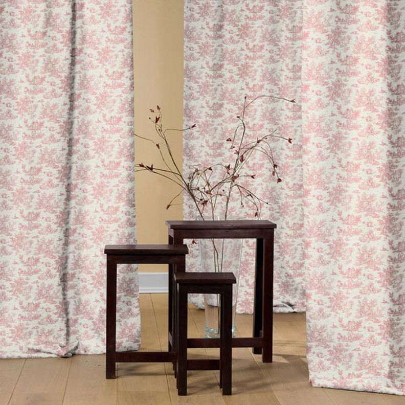 Baumwollstoff kleine Pastorale 280 cm – rot,  image number 4