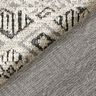 Strickbouclé Ikatmuster – grau/weiss,  thumbnail number 4