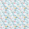 Bio-Baumwollpopeline Palmenwelt – babyblau/hellmint,  thumbnail number 1