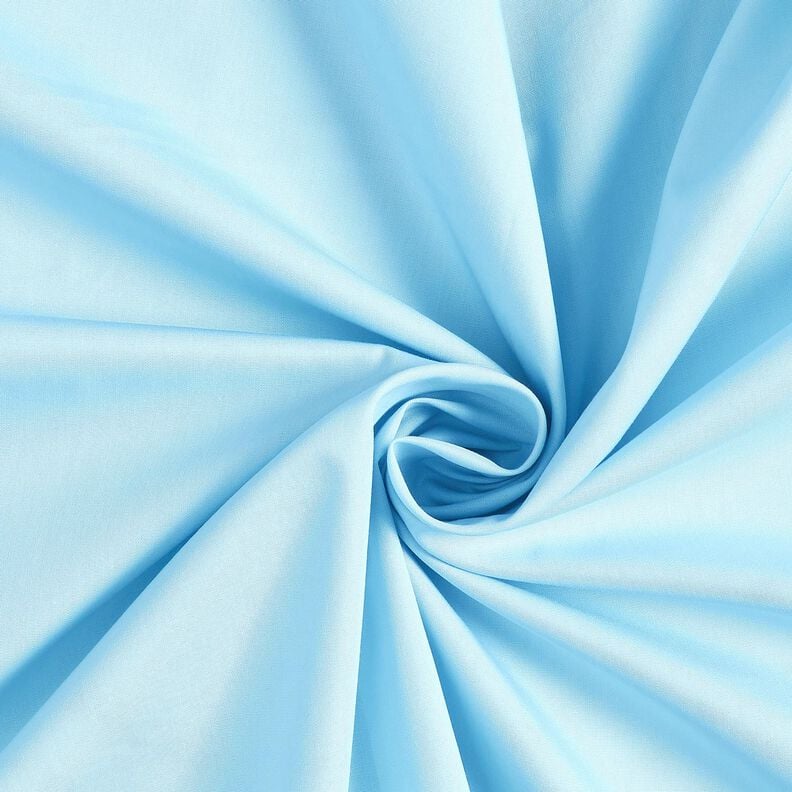 GOTS Baumwollpopeline | Tula &ndash; babyblau,  image number 1