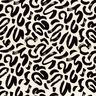 Viskosejersey abstrakte Pinselstriche – creme/schwarz,  thumbnail number 1