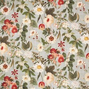 Dekostoff Canvas nostalgische Blüten – schilf, 