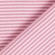 Bündchen Schlauchware schmale Ringel – altrosa/rosa,  thumbnail number 4