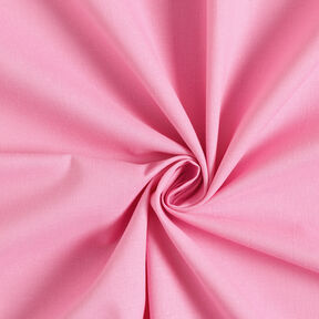 Baumwollstoff Cretonne Uni – rosa, 