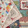 Dekostoff Gobelin Jeans-Patchwork – hellbeige/jeansblau,  thumbnail number 5