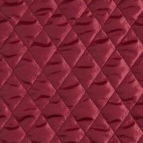 Steppfutter Rhombus – bordeauxrot, 