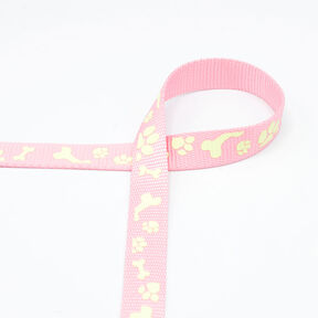 Reflektor-Webband Hundeleine [20 mm] – rosa, 
