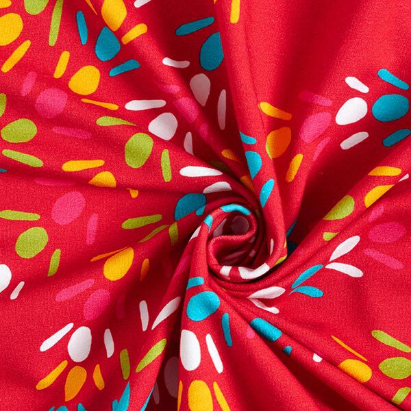 Sweatshirt bunte Ameisenstraße | Designerella.bella – rot – Muster, image number 4