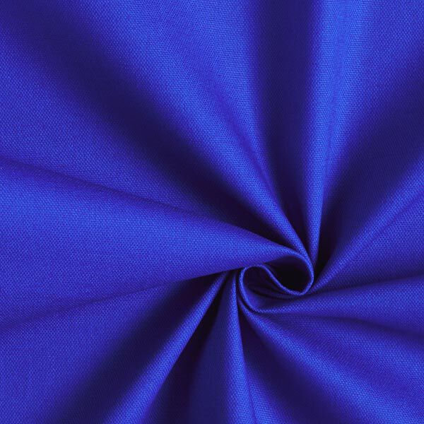 Dekostoff Canvas – königsblau | Reststück 100cm