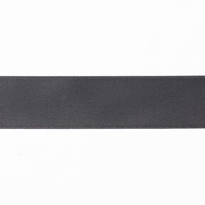 Satinband [25 mm] – dunkelgrau, 