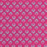 Baumwoll Voile Blumenfaecher, pink &ndash; intensiv pink/eukalyptus,  thumbnail number 1