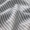 Leinen-Baumwoll-Mix breite Streifen &ndash; schwarz/weiss,  thumbnail number 2