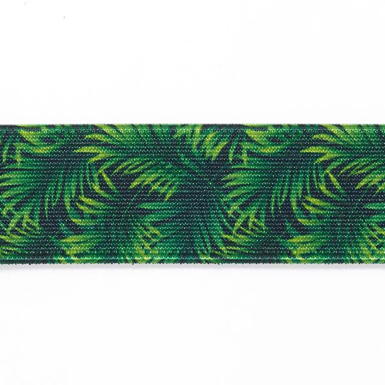 Gummiband Jungle [ 3,5 cm ] – grasgrün,  image number 1