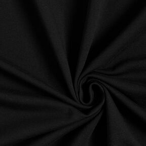 Leichter Baumwollsweat Uni &ndash; schwarz, 