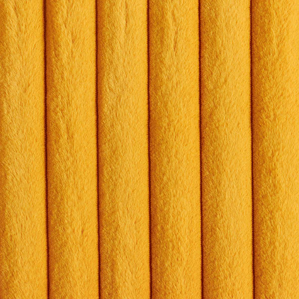 Polsterstoff Kuschelrippe – currygelb, image number 5