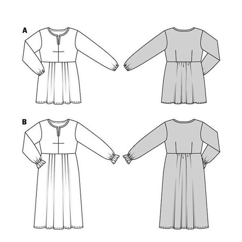 Plus-Size Kleid / Tunika | Burda 5865 | 44-54,  image number 8