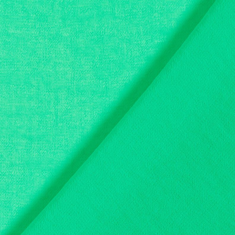 Crêpe Chiffon Uni – smaragdgrün,  image number 3