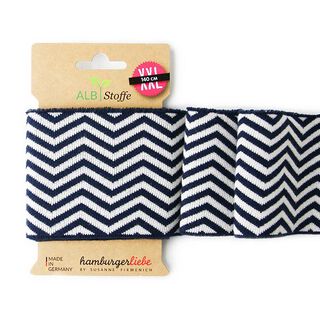 BIO-STRICKBÜNDCHEN CUFF ME ICON GLOW  [140 CM | 8 CM]  | Albstoffe | Hamburger Liebe, 