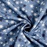 Sweatshirt angeraut Schneeflocken und Sterne Digitaldruck – blaugrau,  thumbnail number 4