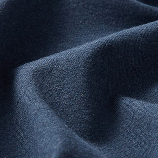 Recycelter Jersey Baumwoll-Mix – jeansblau | Reststück 50cm