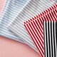 Baumwolljersey schmale Streifen – rot/weiss,  thumbnail number 5