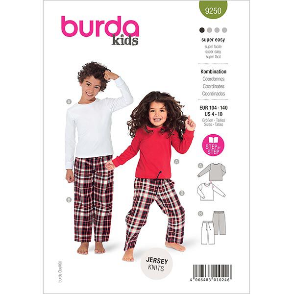 Kombination | Burda 9250 | 104-140, image number 1