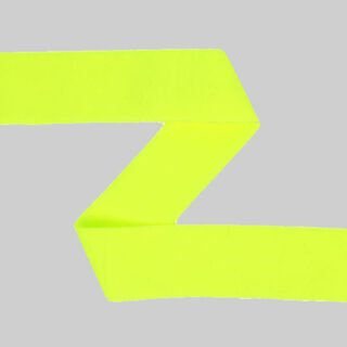 Elastisches Einfassband (Falzgummi), matt - neongelb, 