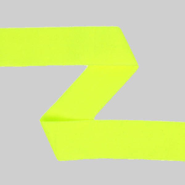 Elastisches Einfassband (Falzgummi), matt - neongelb,  image number 1