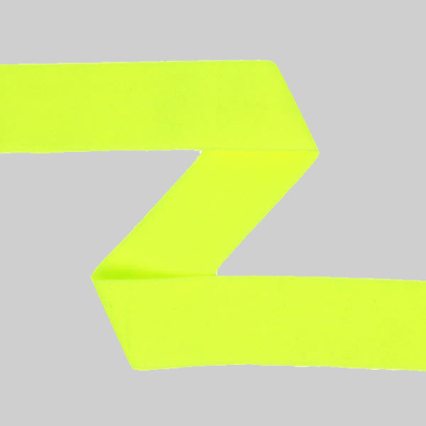 Elastisches Einfassband (Falzgummi), matt - neongelb, image number 1