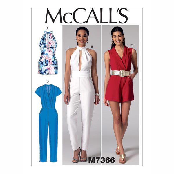 Jumpsuit / Gürtel | McCalls | 32-40, image number 1