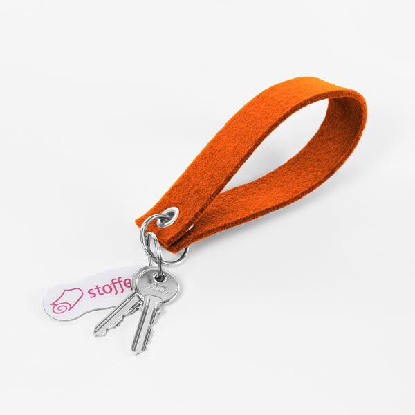 Filz 90 cm / 3 mm stark – orange,  image number 5