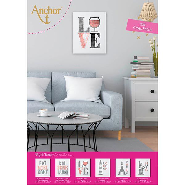 Stickset für Anfänger Wine Love,  image number 1