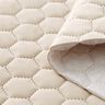 Polsterstoff gesteppter Samt Waben – sand,  thumbnail number 3