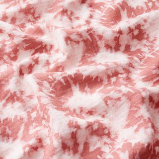 Musselin/ Doppel-Krinkel Gewebe Batik-Look – lachs, 