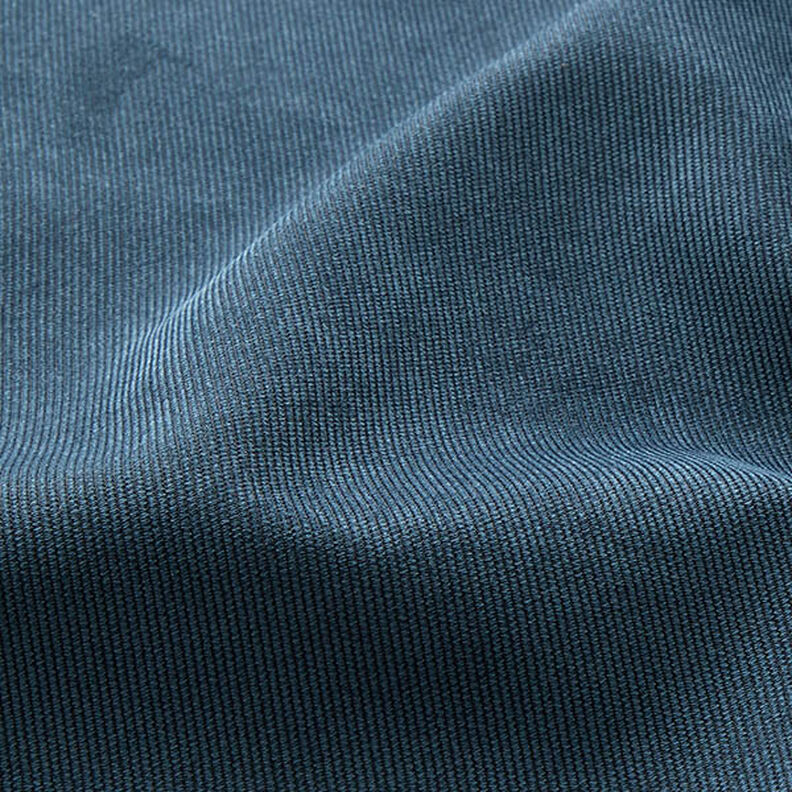 Polsterstoff Babycord – blau,  image number 2