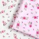 Baumwollpopeline kleine Röschen – rosa,  thumbnail number 5
