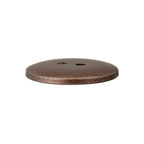Polyesterknopf Metallic 2Loch – braun, 