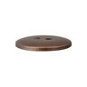 Polyesterknopf Metallic 2Loch – braun,  thumbnail number 2